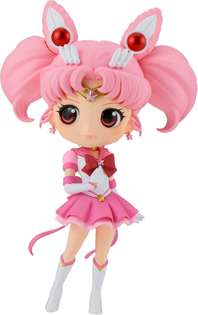 Banpresto - Pretty Guardian Sailor Moon Cosmos The Movie - Eternal Sailor Chibi Moon (Ver. B), Bandai Spirits Q Posket Figure - Figurio