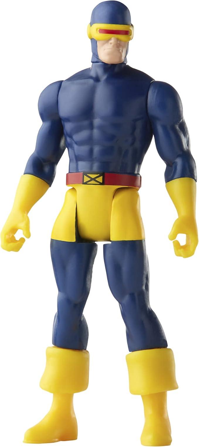 Marvel Hasbro Legends 3.75-inch Retro 375 Collection Cyclops Action Figure Toy - Figurio