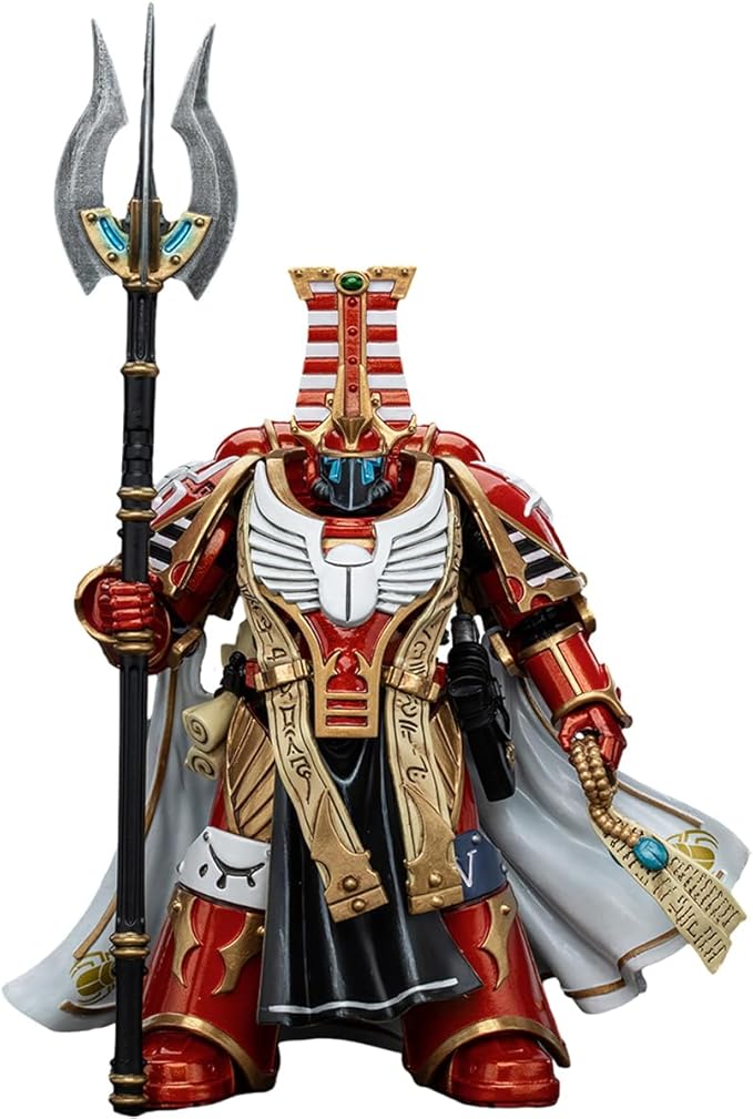 JOYTOY 1/18 Action Figure Warhammer 30K The Horus Heresy Thousand Sons Legion Librarian Consut Collection Model Birthday Gifts 6.18 inch Pre-Order - Figurio