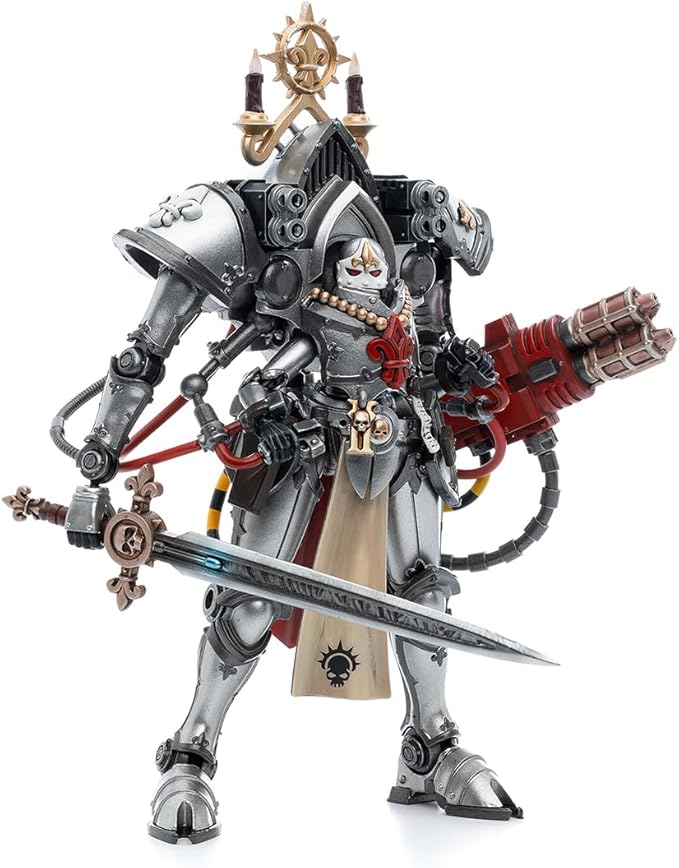 JOYTOY Warhammer 40K 1/18 Action Figures, Adepta Sororitas Order of The Argent Shroud Paragon Warsuit Sister Collaen Perfect for Collectors & Decor, an Ideal Figurine Gift - JT4669 - Figurio