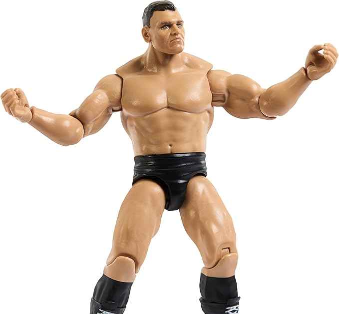 Mattel WWE Action Figure, 6-inch Collectible Gunther with 10 Articulation Points & Life-Like Look - Figurio