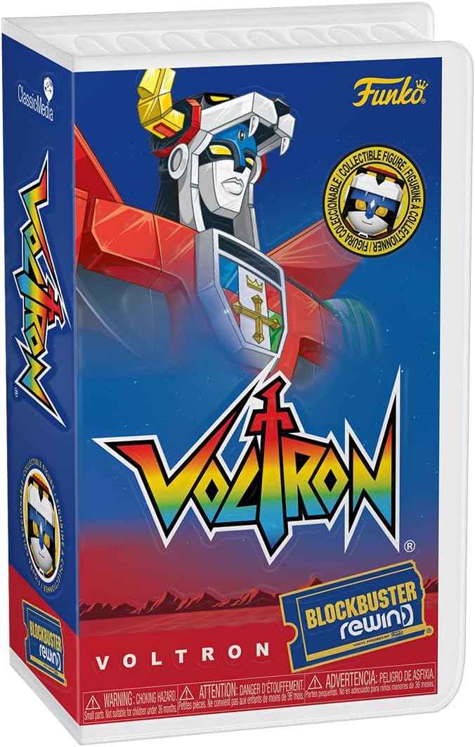 Funko Rewind: Voltron (1984) - Voltron with Chase (Styles May Vary) - Figurio