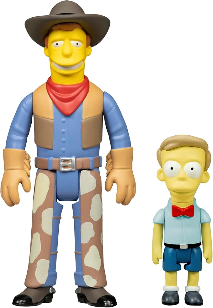 Super7 The Simpsons Troy McClure (Meat and You: Partners in Freedom) - 3.75" The Simpsons Action Figure Classic TV Show Collectibles and Retro Toys - Figurio