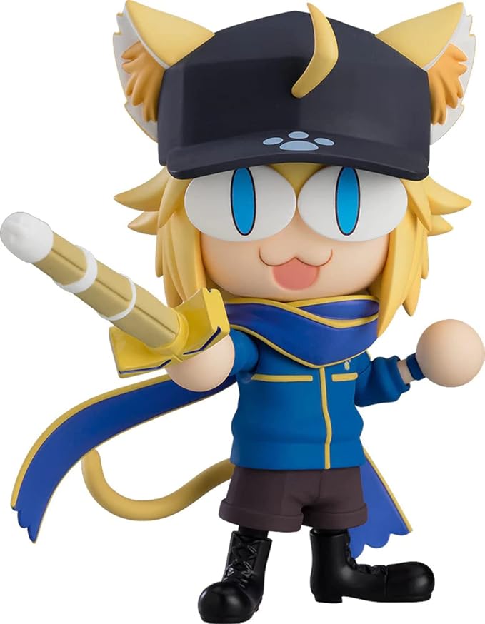 Good Smile Fate/Grand Carnival: Mysterious Neko X Nendoroid Action Figure, Multicolor - Figurio