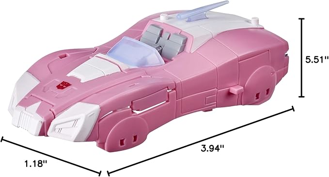 Transformers Toys Generations War for Cybertron: Earthrise Deluxe WFC-E17 Arcee Action Figure - Kids Ages 8 and Up, 5.5-inch - Figurio