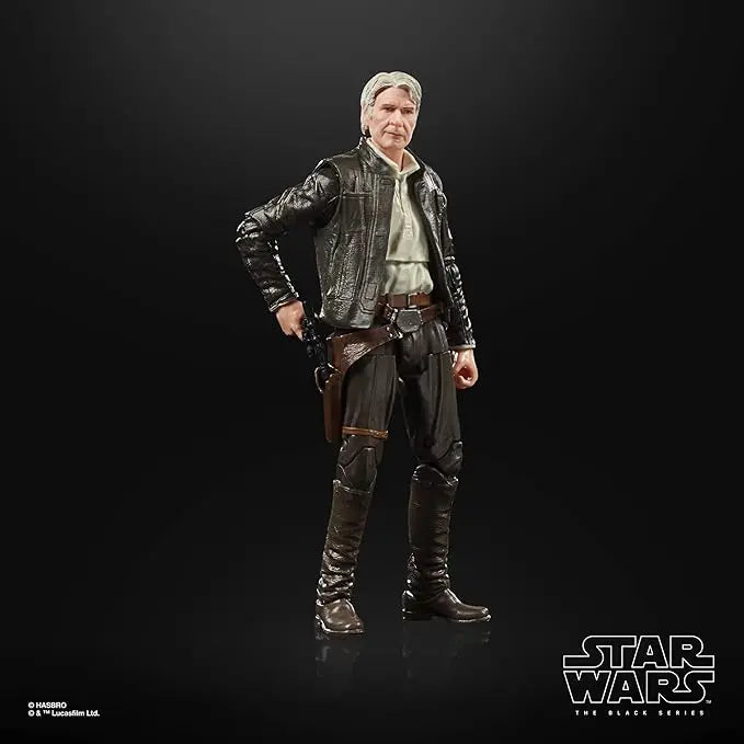 STAR WARS The Black Series Archive Han Solo Toy 6-Inch-Scale The Force Awakens Collectible Action Figure, Toys for Kids 4 and Up (Pack of 3) - Figurio