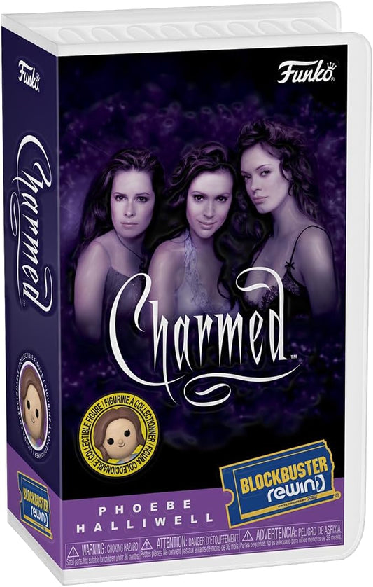 Funko Rewind: Charmed - Phoebe Halliwell with Chase (Styles May Vary) - Figurio