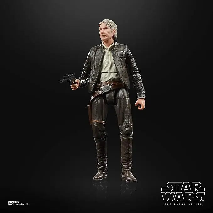 STAR WARS The Black Series Archive Han Solo Toy 6-Inch-Scale The Force Awakens Collectible Action Figure, Toys for Kids 4 and Up (Pack of 3) - Figurio