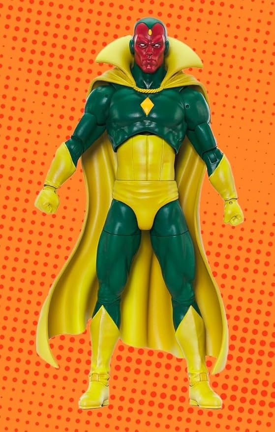 Diamond Select Toys Marvel Select Vision Action Figure, Multicolor 7 inch - Figurio