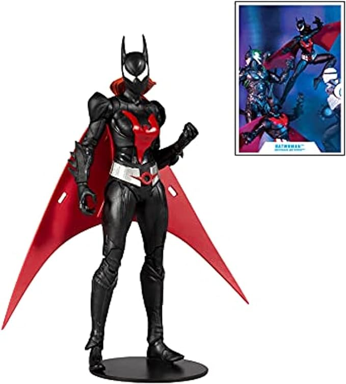 McFarlane Toys DC Multiverse Build-A-Figure Batman Beyond Batwoman 7inch Action Figure - Figurio