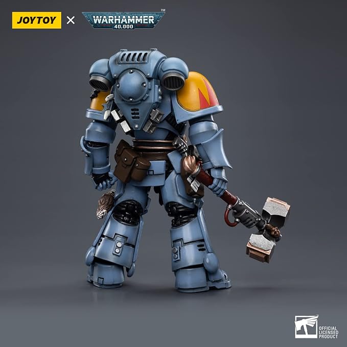 JOYTOY 1/18 Action Figure Warhammer 40,000 Space Wolves Claw Pack Sigyrr Stoneshield 4.6inch Collectible Action Figures Kits - Figurio