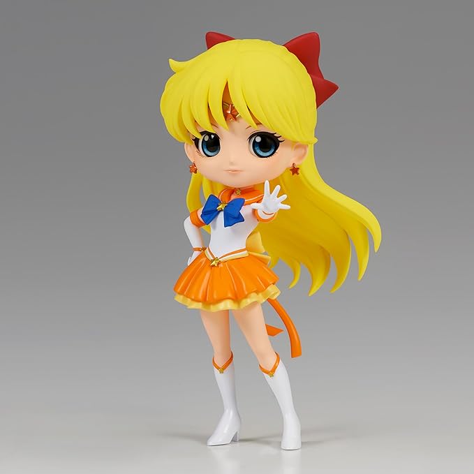 Banpresto - Pretty Guardian Sailor Moon Cosmos The Movie - Eternal Sailor Venus (ver. A), Bandai Spirits Q Posket Figure - Figurio