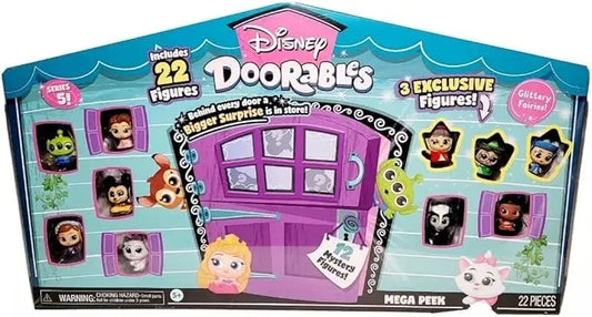 Just Play Disney Doorables Series 5 - 22-Pc. Mega Peek Pack, (44572) - Figurio