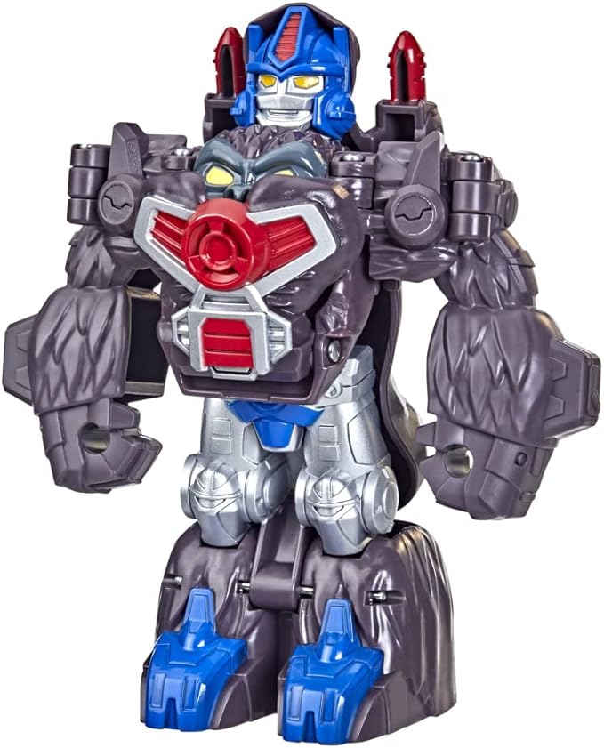 Transformers Classic Heroes Team Optimus Primal Converting Toy, 4.5-Inch Action Figure, for Kids Ages 3 and Up - Figurio