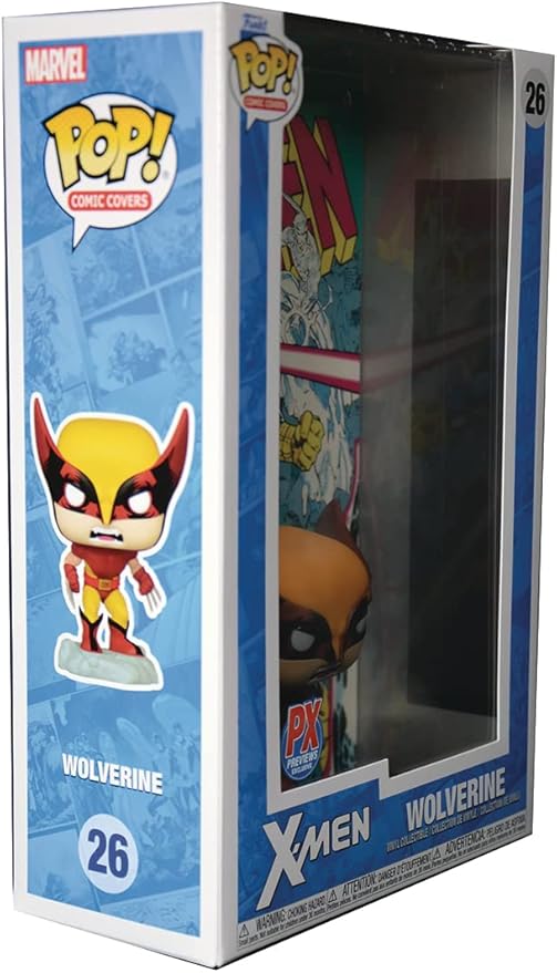 Pop! Comic Cover: Marvel X-Men Wolverine PX Vinyl Figure - Figurio