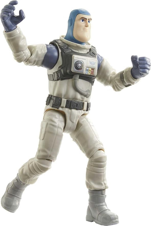 Mattel Disney and Pixar Lightyear 12-in Action Figure, XL-01 Buzz Lightyear with 14 Posable Joints - Figurio