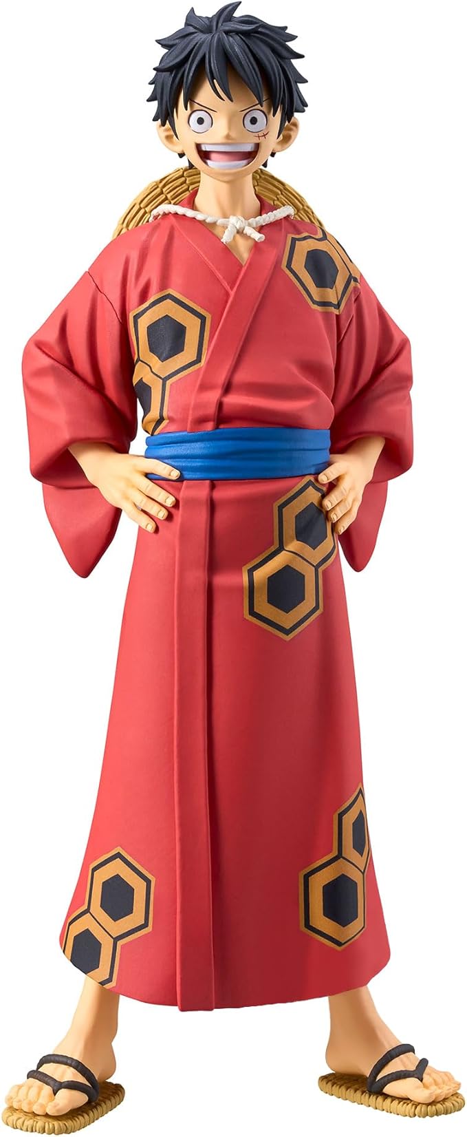 Banpresto - One Piece - Wanokuni Monkey D. Luffy (Yukata ver.), Bandai Spirits DXF ~The Grandline Series~ Figure - Figurio