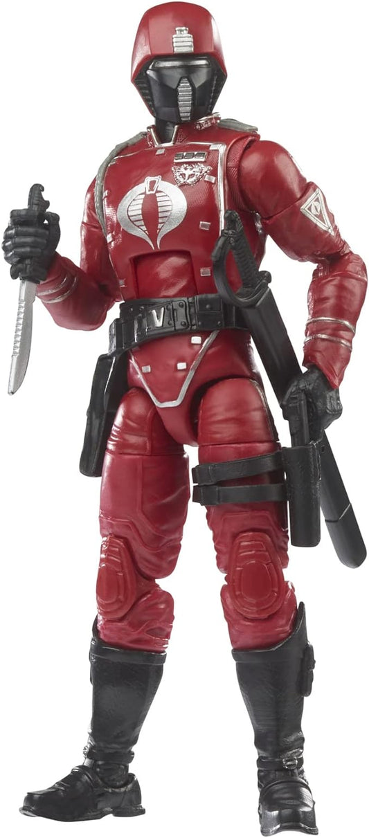 G.I. Joe Classified Series Crimson Guard Action Figure 50 Collectible Premium Toys, Multiple Accessories 6-Inch-Scale and Custom Package Art - Figurio