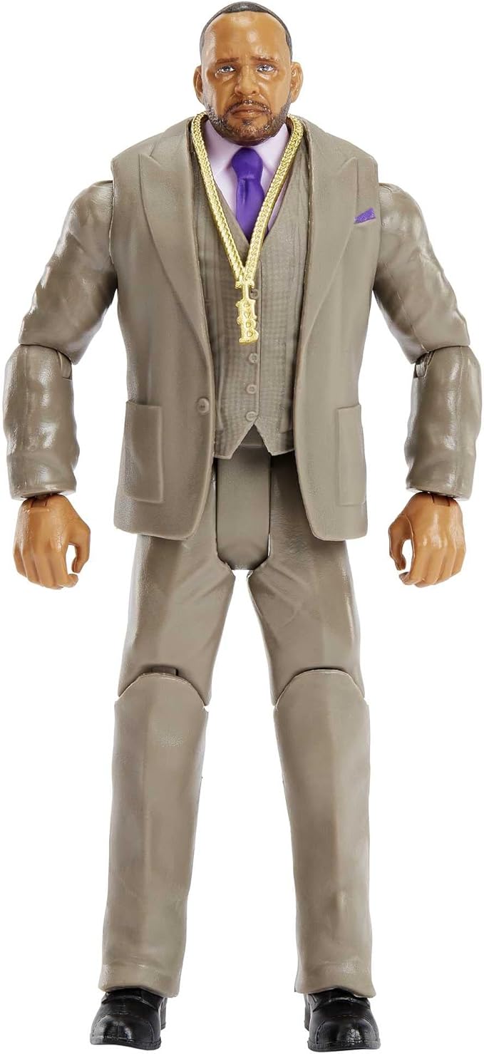 Mattel WWE Basic Action Figure, MVP, Posable 6-inch Collectible for Ages 6 Years Old & Up - Figurio