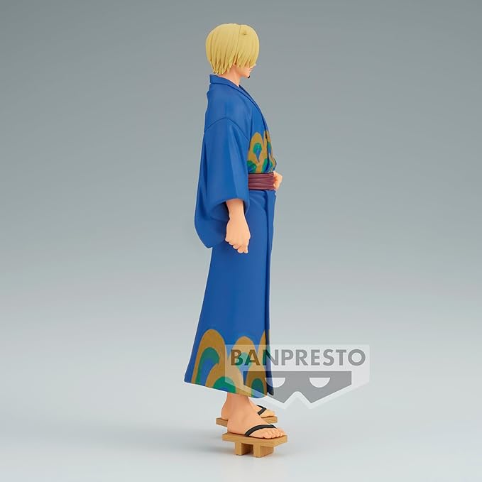 Banpresto - One Piece - Wanokuni Sanji (Yukata Ver.), Bandai Spirits DXF ~The Grandline Series~ Figure - Figurio