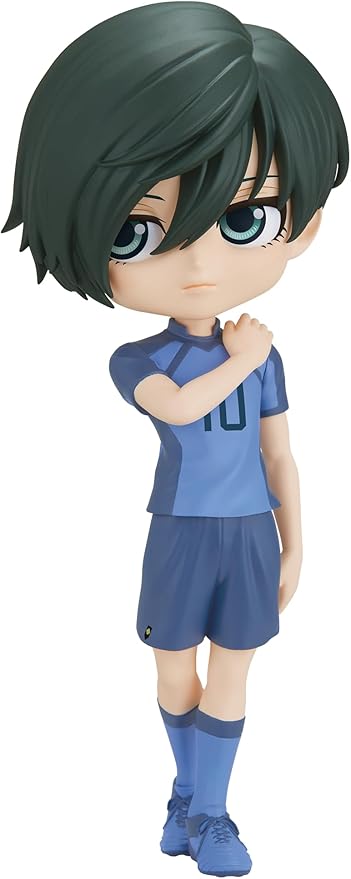 Banpresto - Blue Lock - Rin Itoshi (Ver. A), Bandai Spirits Q posket Figure - Figurio