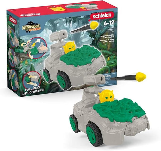 Schleich Jungle CrashMobile with Mini Creature - Figurio