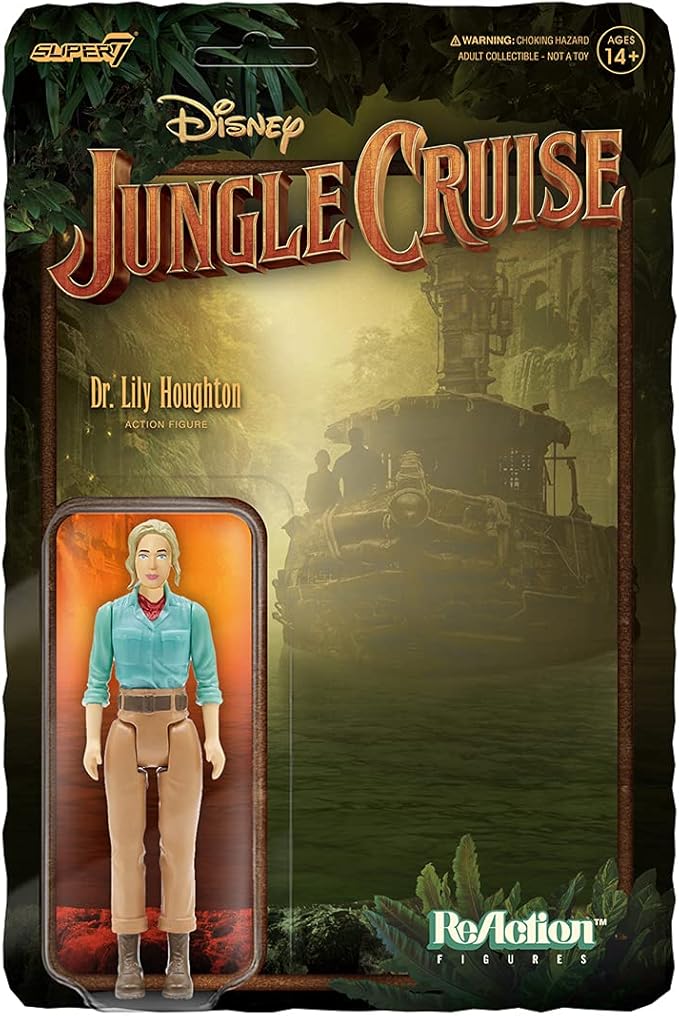 Super7 Disney Jungle Cruise Dr. Lily Houghton - 3.75" Disney Action Figure Classic Movie Collectibles and Retro Toys - Figurio