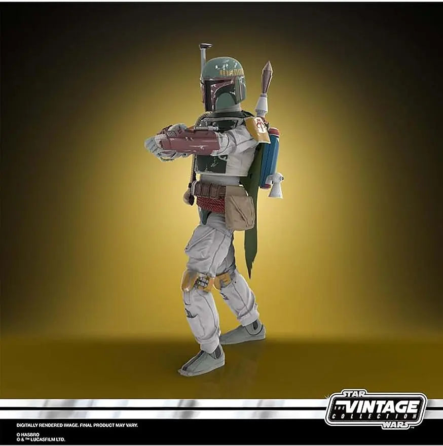 STAR WARS The Vintage Collection Boba Fett Toy, 3.75-Inch-Scale Return of The Jedi Action Figure, Toys for Kids Ages 4 and Up - Figurio