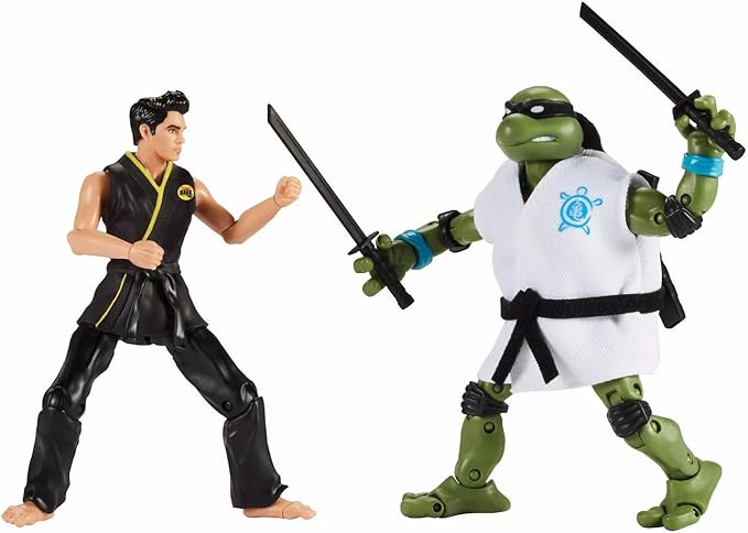 Teenage Mutant Ninja Turtles vs. Cobra Kai Leo vs. Miguel Diaz 2 Pack - Figurio