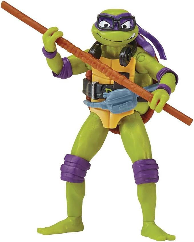 Teenage Mutant Ninja Turtles: Mutant Mayhem 4.5” Donatello Basic Action Figure by Playmates Toys - Figurio