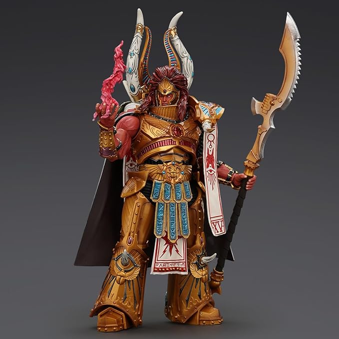 JOYTOY 1/18 Action Figure Warhammer 30K The Horus Heresy Thousand sons Magnus The Red Primarch of The XVth Legion Collection Model Birthday Gifts 8.66 inch Pre-Order - Figurio