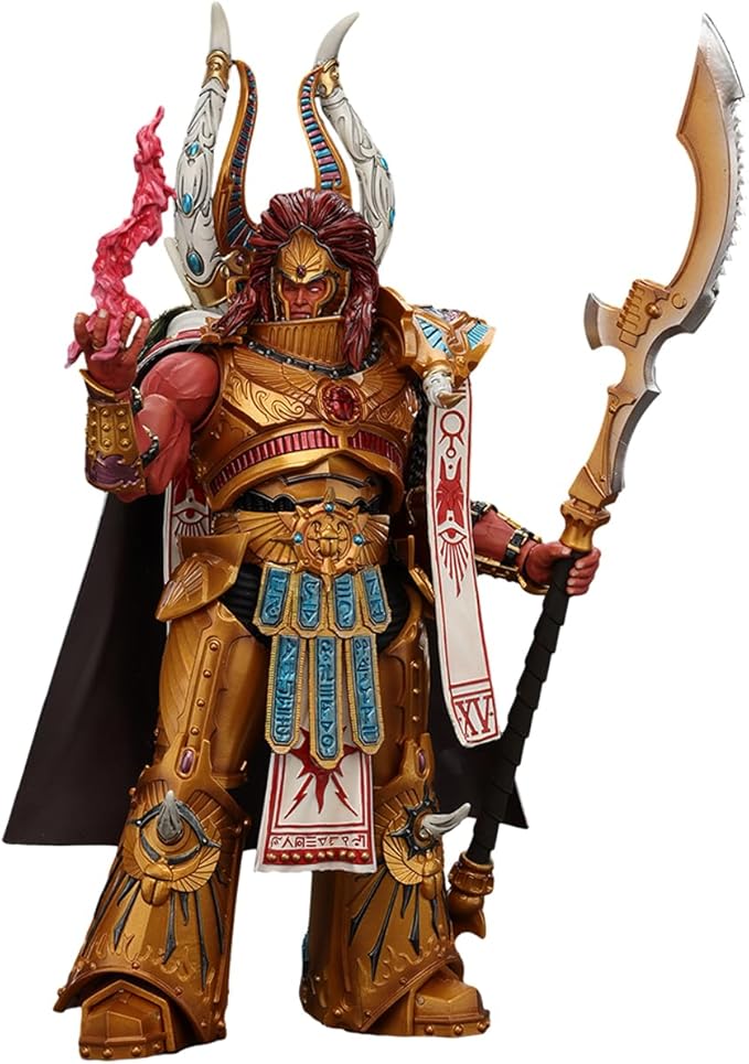 JOYTOY 1/18 Action Figure Warhammer 30K The Horus Heresy Thousand sons Magnus The Red Primarch of The XVth Legion Collection Model Birthday Gifts 8.66 inch Pre-Order - Figurio