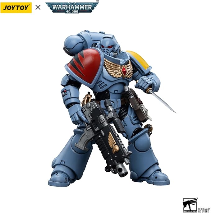 JOYTOY HAPPXYGG Warhammer 40k 1/18 4.7-inch Space Wolves Intercessors action figure model toy series - Figurio