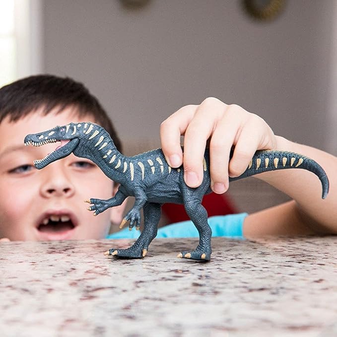 Schleich Dinosaurs, Realistic Dinosaur Figures for Boys and Girls, Baryonyx Toy with Movable Jaw, Ages 4+ - Figurio