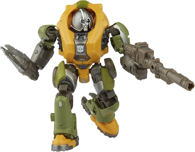 Transformers Toys Studio Series 80 Deluxe Class Bumblebee Brawn Action Figure - Ages 8 and Up, 4.5-inch - Figurio