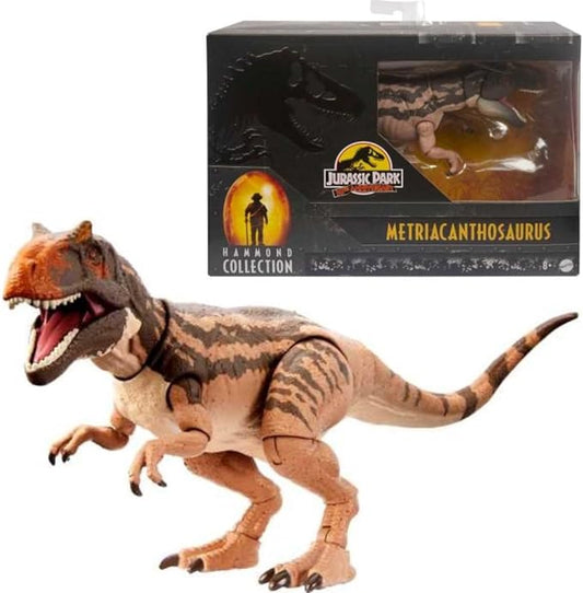 Mattel Jurassic World Mattel Jurassic Park Hammond Collection Action Figure, Metriacanthosaurus Dinosaur Toy with 17 Joints - Figurio