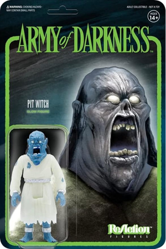 Super7 Army of Darkness Pit Witch Glow in The Dark Reaction Figure 3.75 inches - Figurio