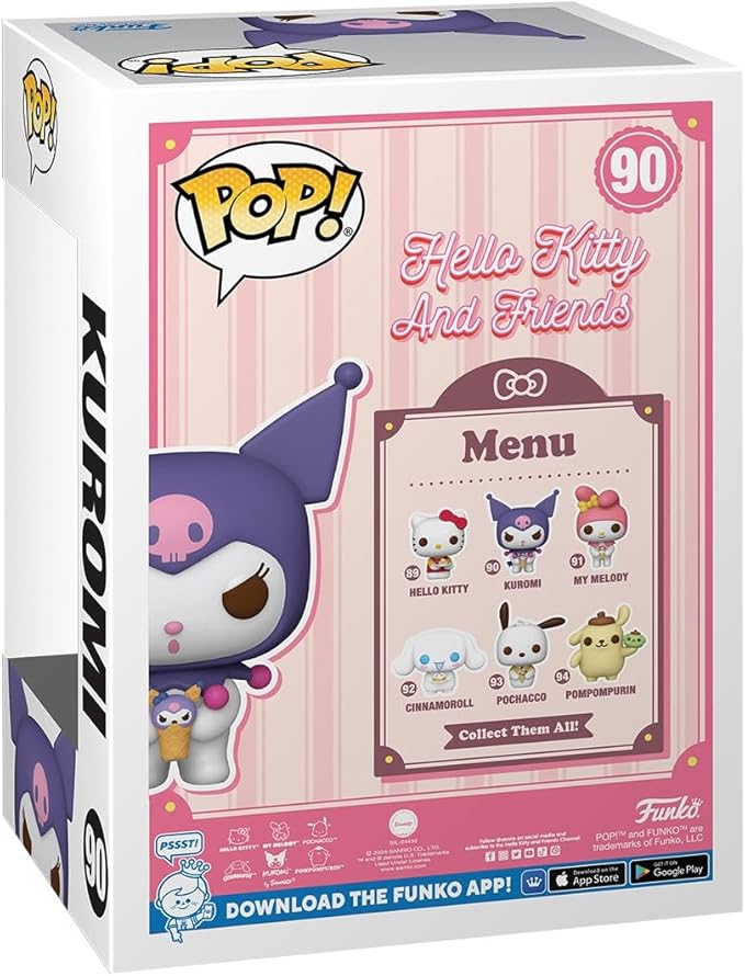 Funko Pop! Sanrio: Hello Kitty and Friends - Kuromi - Figurio