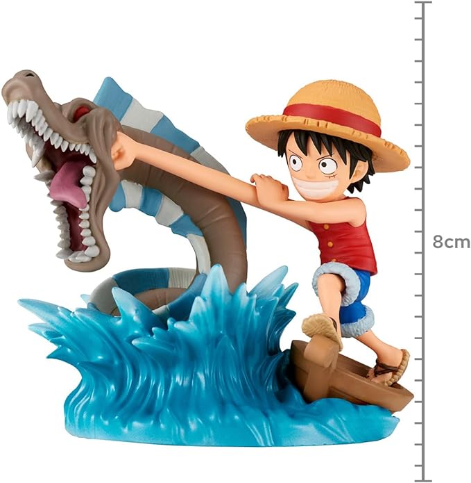 Banpresto - One Piece - Log Stories - Monkey D. Luffy vs Local Sea Monster, Bandai Spirits World Collectable Figure - Figurio