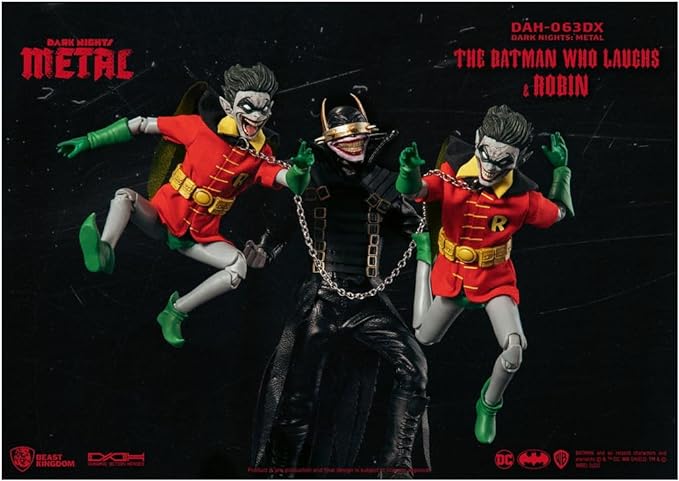 FCBD 2023 Dark Nights Metal: The Batman Who Laughs with Robins DAH-063 DX Action Figure - Figurio