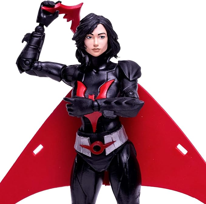 McFarlane Toys - DC Multiverse Batwoman Unmasked (Batman Beyond) 7" Action Figure with Accessories - Figurio