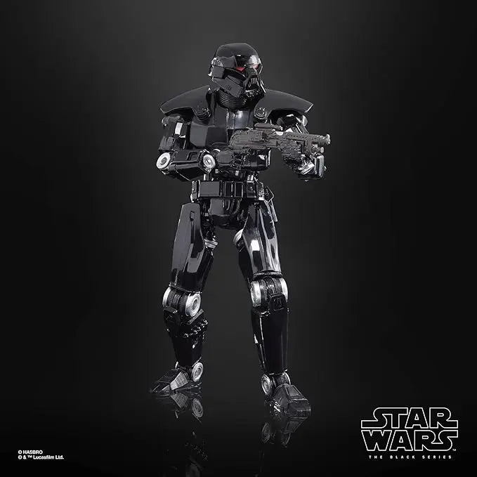 STAR WARS The Black Series Dark Trooper Toy 6-Inch-Scale The Mandalorian Collectible Action Figure, Toys for Kids Ages 4 and Up - Figurio