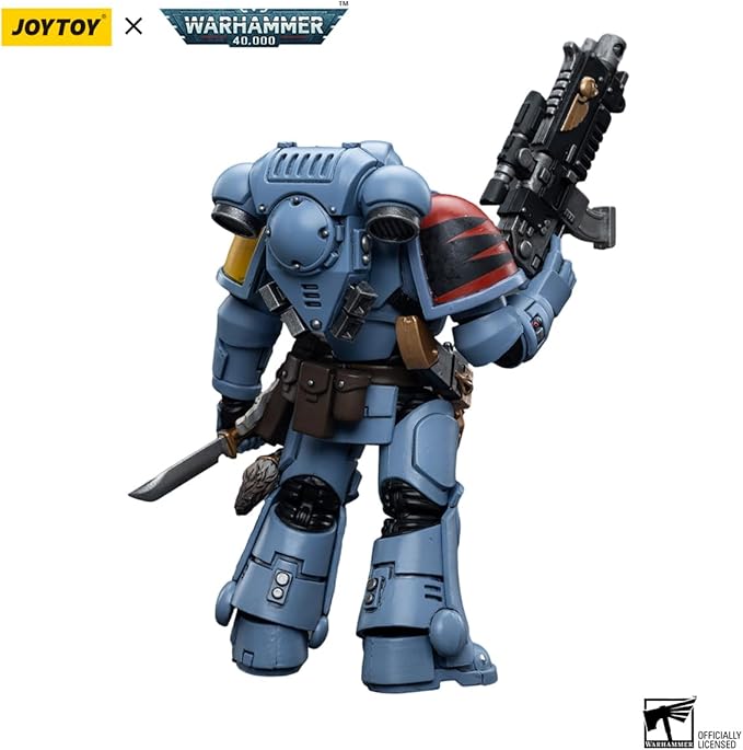 JOYTOY HAPPXYGG Warhammer 40k 1/18 4.7-inch Space Wolves Intercessors action figure model toy series - Figurio