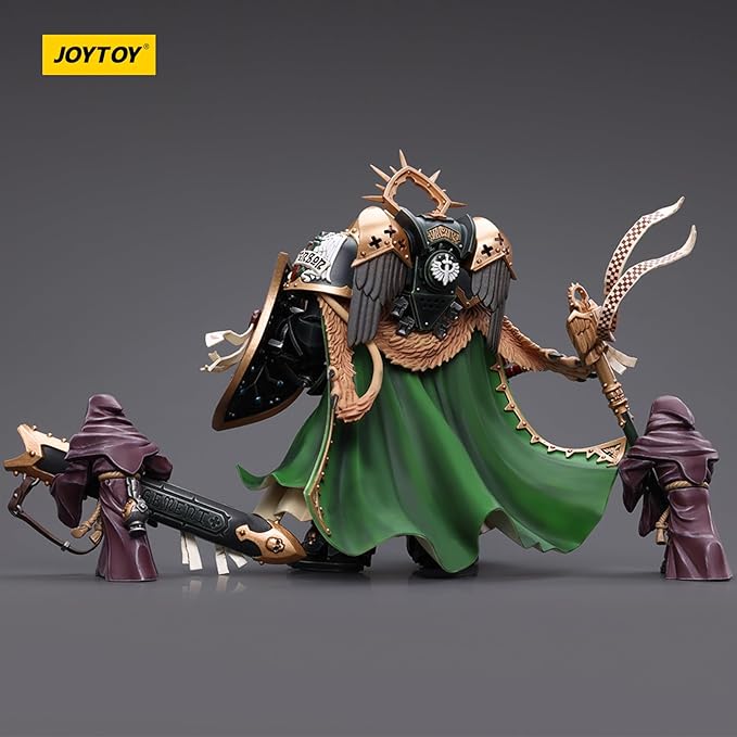 JOYTOY JT7882 40K 1/18 Action Figure Toy, Dark Angels Primarch Lion El‘Jonson, 7.12 inch Gift for Action Figure Lovers & Collectors above - Figurio