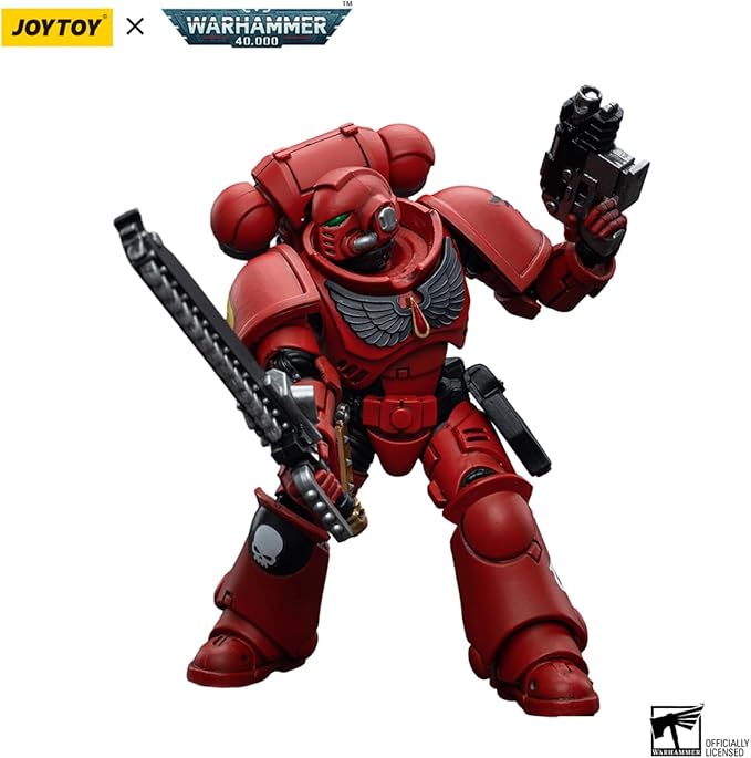 JOYTOY HAPPXYGG Warhammer 40k 1/18 4.7-inch Blood Angels Intercessors action figure model toy series - Figurio