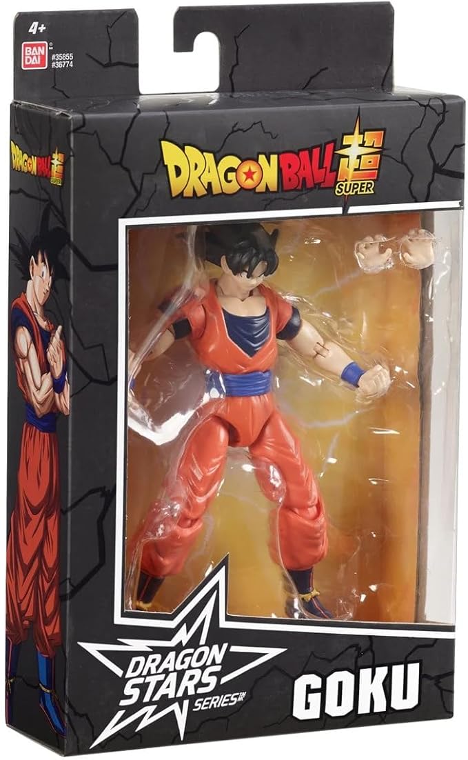 Bandai Dragon Ball Super Dragon Stars Goku Action Figure Set, 3 Pieces - Figurio