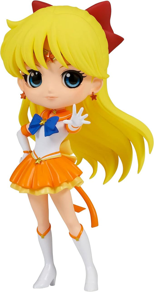 Banpresto - Pretty Guardian Sailor Moon Cosmos The Movie - Eternal Sailor Venus (ver. A), Bandai Spirits Q Posket Figure - Figurio