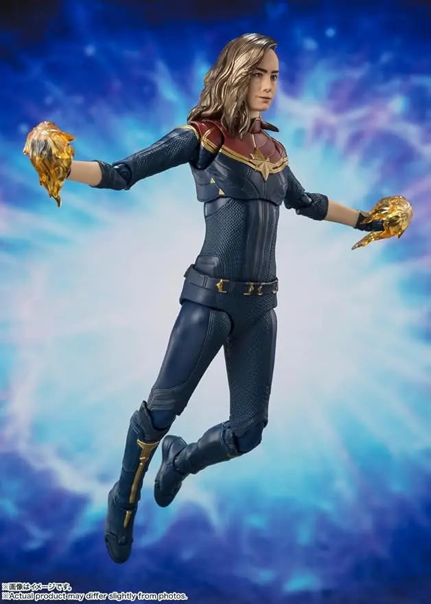 TAMASHII NATIONS - The Marvels - Captain Marvel (The Marvels), Bandai Spirits S.H.Figuarts Action Figure - Figurio