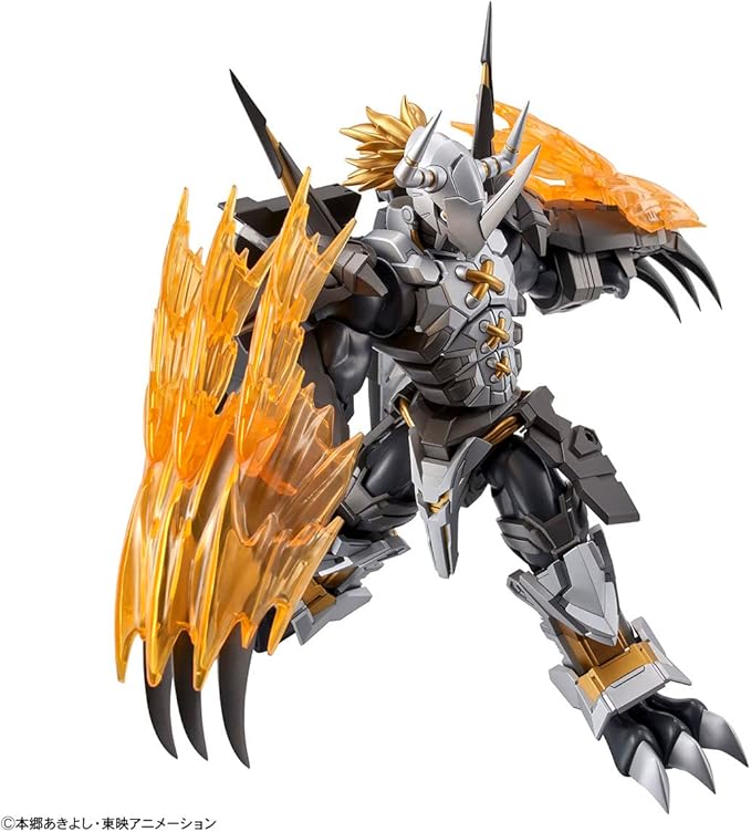 Bandai Hobby - Digimon - Black Wargreymon (Amplified), Bandai Spirits Figure-Rise Standard Model Kit - Figurio