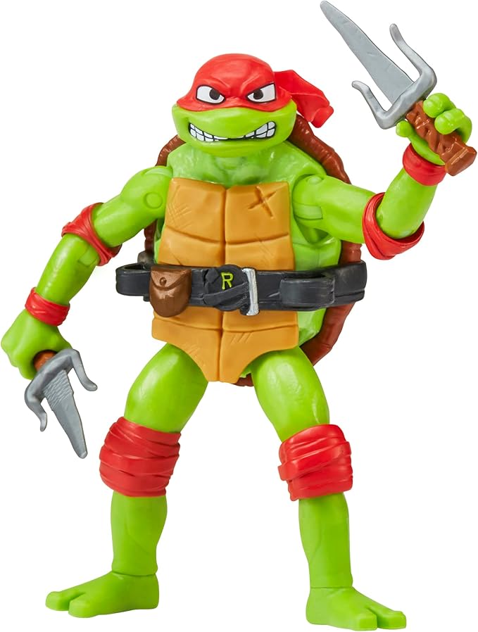 Teenage Mutant Ninja Turtles: Mutant Mayhem Basic Figure Turtle 4-Pack Bundle by Playmates Toys - Figurio